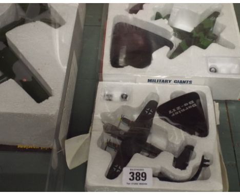 5 Various model vintage aeroplanes