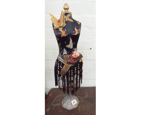 Dressed jewellery mannequin
