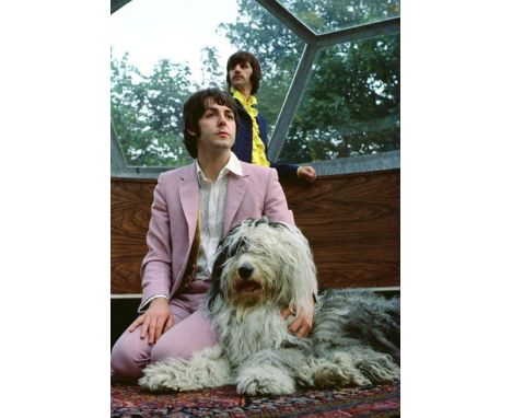 Photograph of Paul McCartney & Ringo Star, The Beatles, by renowned photographer Tom Murray A fantastic opportunity to own a 