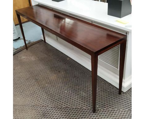 CONSOLE TABLE, 180cm x 40cm x 72cm, contemporary design. 