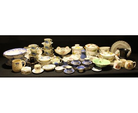 Ceramics - a Mason's Regency pattern transfer printed part tea and dinner service; Royal Worcester Evesham pattern ware; a co