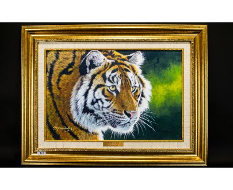 Stephen Gayford B.1954 - Artist Signed Ltd and Numbered Edition Giclee Print - Locked On Target No. 41/50 Housed in contempor