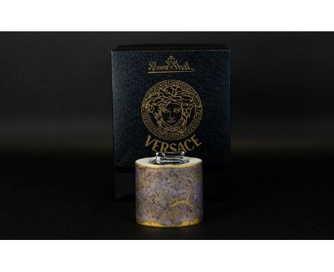 Rosenthal Versace Goldfever lighter with Box.