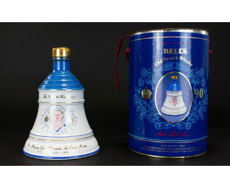 Whisky Interest. Royal Decanter Genuine Wade Porcelain Unused / Unopened Bottle of Bells Extra Special Old Scotch Whisky - Th