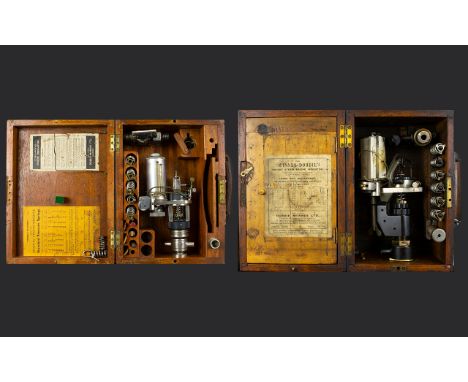 Dobbie-McInnes Design No 4 Engine Indicator, contained in mahogany fitted case with chrome indicator, springs, rulers and oth