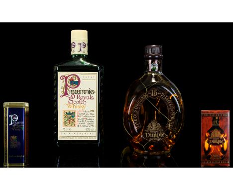 Pinwinnie Royal Scotch Bottle of Whisky Delux Blended Bottle Strength 40%, Bottle Size 75CL. This Is The Older Style Packagin