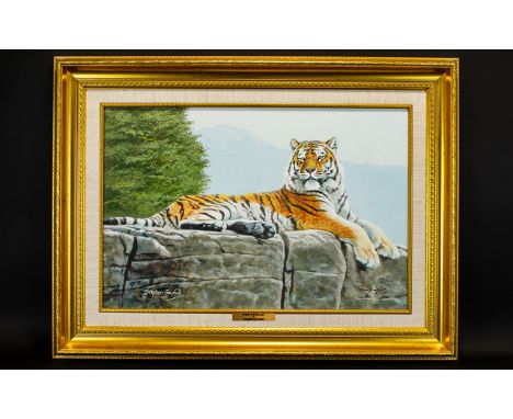 Stephen Gayford B.1954 - Artist Signed Ltd and Numbered Edition Giclee Print. Titled ' When I'm Ready ' This Print Is Num ( 4