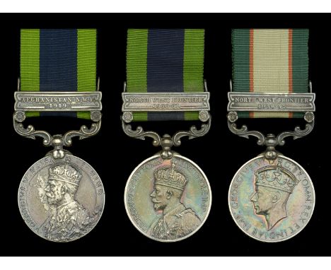 India General Service 1908-35, 1 clasp (2), Afghanistan N.W.F. 1919 (25640 Pte. R. Jones. 2 Bn. Som. L.I.); North West Fronti