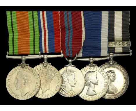 Five: Head Naval Nursing Auxiliary Sarah C. Williams, Royal Navy and Voluntary Aid Detachment  Defence and War Medals 1939-45