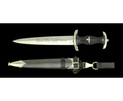 An extremely rare German Second World War Allgemeine SS / Waffen SS Model 33 Man’s Dagger and subsequent Officer’s Sword, bot