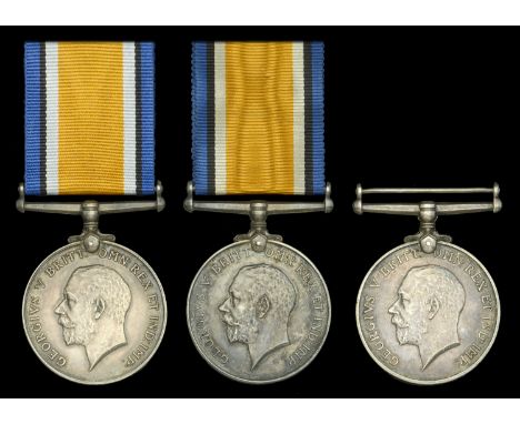 British War Medal 1914-20 (3) (E. Dykes. V.A.D.; N. Marling. V.A.D.; G. T. M. Taylor. V.A.D.) very fine (3) £80-£100  ---  El