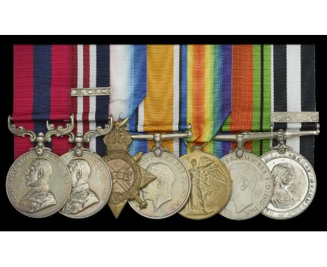 A fine Great War ‘Havrincourt Wood, September 1918’ D.C.M. and ‘Western Front’ M.M. and Second Award Bar group of seven award