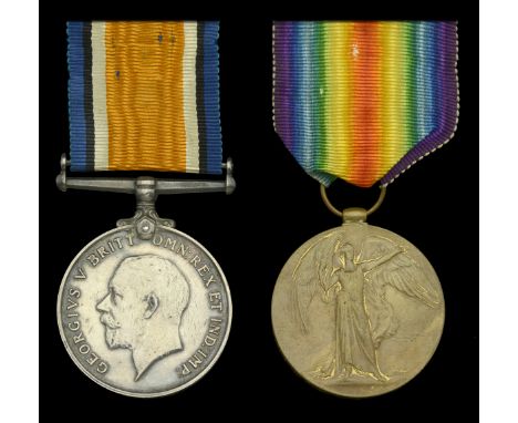 Pair: Worker Charlotte Hooson, Queen Mary’s Army Auxiliary Corps  British War and Victory Medals (21301 Wkr. C. Hooson. Q.M.A