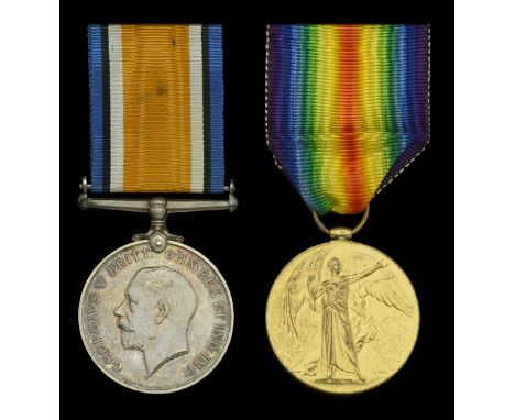 Pair: Worker Laura Cooper, Queen Mary’s Army Auxiliary Corps  British War and Victory Medals (34527 Wkr. L. Cooper. Q.M.A.A.C