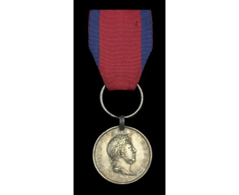 Hannover Waterloo 1815 (Soldat Joh. Jag. Burmester, Feldbataillon Lauenburg) fitted with steel clip and ring suspension, very