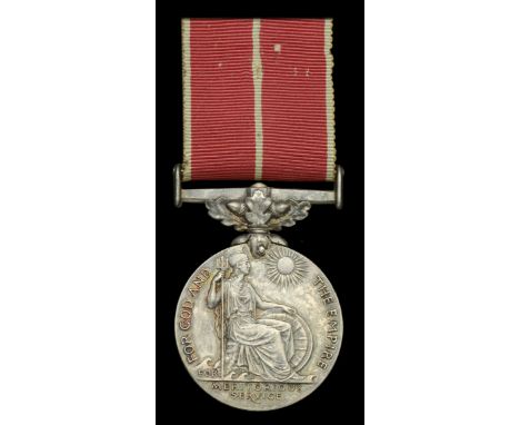 A post-War B.E.M. awarded to Acting Sergeant R. W. Bray, Royal Electrical and Mechanical Engineers  British Empire Medal, (Mi
