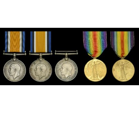 British War Medal 1914-20 (3) (S. Nurse M. Appleyard.; S/Nurse A. P. McEnery.; S/Nurse F. M. Walker); Victory Medal 1914-19 (