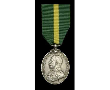 Territorial Force Efficiency Medal, G.V.R. (409 F.Q.M. Sjt: J. H. Womersley. 3/E. Lanc: B. R.F.A.) very fine  £60-£80