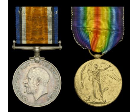 Pair: Staff Nurse Sarah E. Ascott, Territorial Force Nursing Service  British War and Victory Medals (S. Nurse S. E. Ascott.)