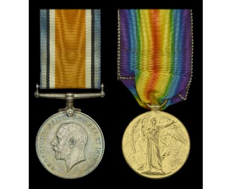 Pair: Edith M. R. Brown, British Red Cross and Order of St. John of Jerusalem  British War and Victory Medals (E. M. R. Brown
