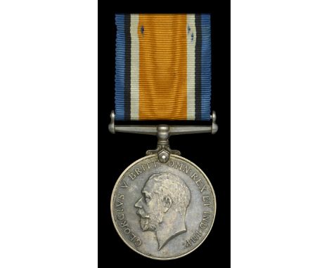 British War Medal 1914-20 (O. S. Chew. V.A.D.) officially re-impressed naming; together with the recipient’s South African Mi