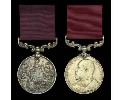 Army L.S. & G.C. (2), V.R., 3rd issue, small letter reverse (1545 Lce. Corpl, W. G. Piper. 3rd. Hussars.) pawnbroker’s mark t