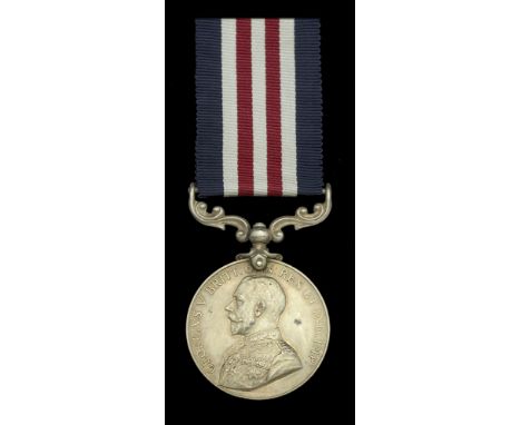 A Great War ‘Western Front’ M.M. awarded to Sergeant S. Gilleney, Royal Garrison Artillery, who died of wounds on 4 April 191