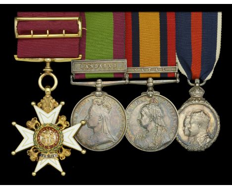 A fine C.B. group of four awarded to Colonel W. Adye, Royal Irish Rifles, who was recommended for the V.C. in the Second Afgh