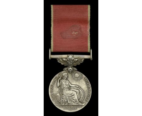 A Second World War 1941 ‘civil division’ B.E.M. awarded to F. W. Clarke, who was employed as a Porter by London Midland and S