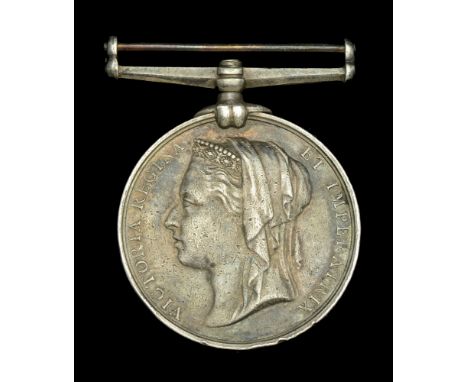 Egypt and Sudan 1882-89, dated reverse, no clasp (1511. Pte. D. Thomas. 1/S. Staff: R.) edge bruising and contact marks, othe