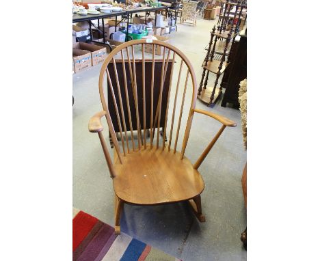 Large light Ercol rocker