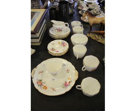 Royal Crown Derby part tea service 'Posie' design