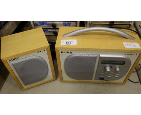 Pure digital radio and speaker