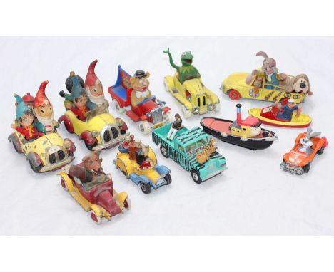 Eleven various Corgi cartoon and TV theme scale diecast models including Noddy & Big Ears (2 versions), Fozzie bear and Kermi