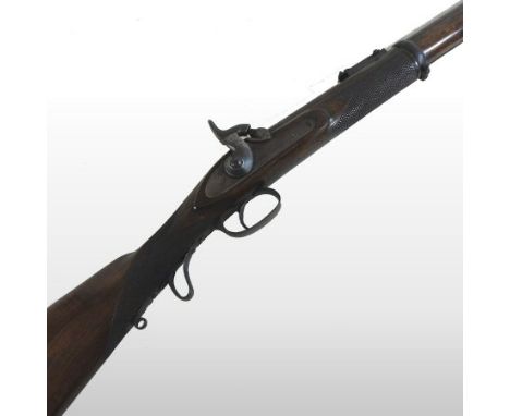 A 19th century Whitworth military match rifle, by Manchester Ordnance and Rifle Company, 0.451 calibre This gun takes its nam