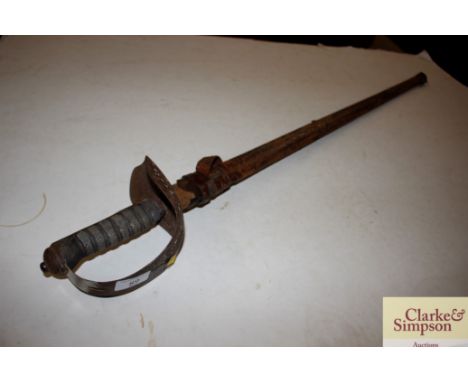 A 1897 pattern Wilkinson infantry officers sword 