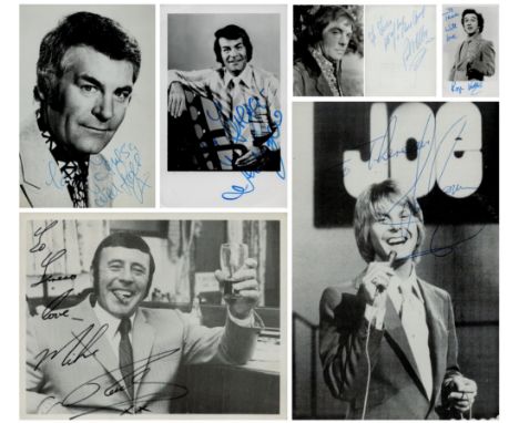 TV FILM/MUSIC of 6 x Collection. Ted Rogers signed Black and White Photo 6x4 Inch. Paul Melba signed Black and White Photo on