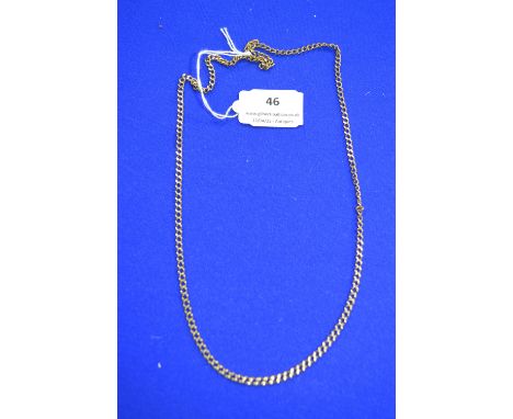 9k Gold Neck Chain ~14g 