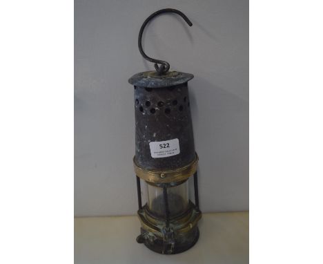 Miners Lamp by John Davis &amp; Son Derby 