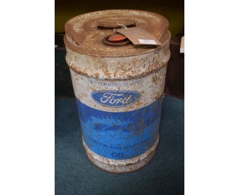 Vintage Ford 25L Tractor Oil Can 