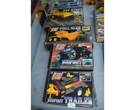 Four Vintage MB Supersize Trucks 