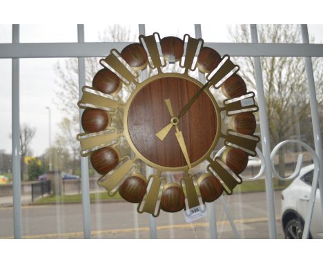 Metamec Retro Wall Clock  