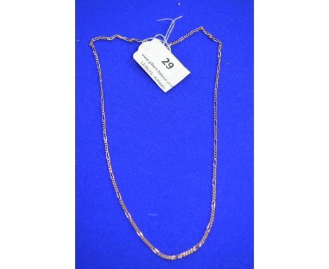 9k Gold Neck Chain ~2.7g 