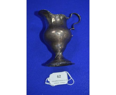 Hallmarked Sterling Silver Cream Jug (possibly by George Smith) - London 1778, ~61g 