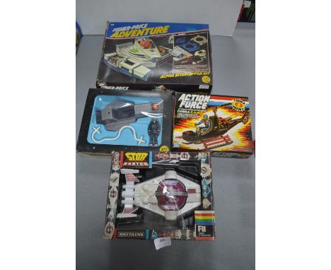 Four Vintage Space Toys 