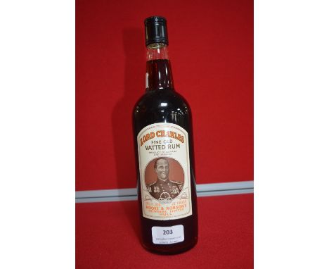 Moore's &amp; Robson's of Hull Lord Charles Vintage Fine Old Vatted Rum 