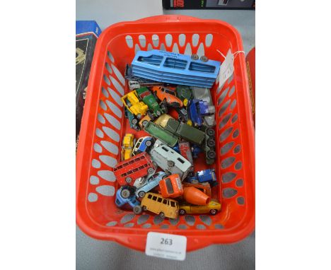 Playworn Diecast Vehicles by Lesny, Corgi, etc. 