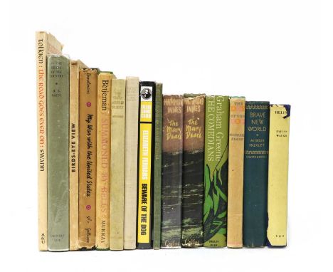 MODERN FIRSTS: 1- Huxley, A: Brave New World. 1932, 1st. edn. 2- Tolkien, J R R: The Road Goes Ever On: A Song Cycle. 1968, 1