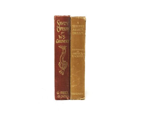 1- Rackham, A (ill); Shakespeare: A Midsummer-Night's Dream. Heinemann, 1908, first edition. Original gilt and embossed board