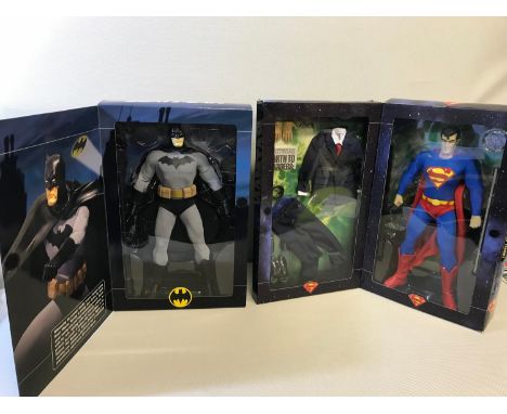 2 DC Direct 1/6 scale action figures boxed "Batman & Superman" 